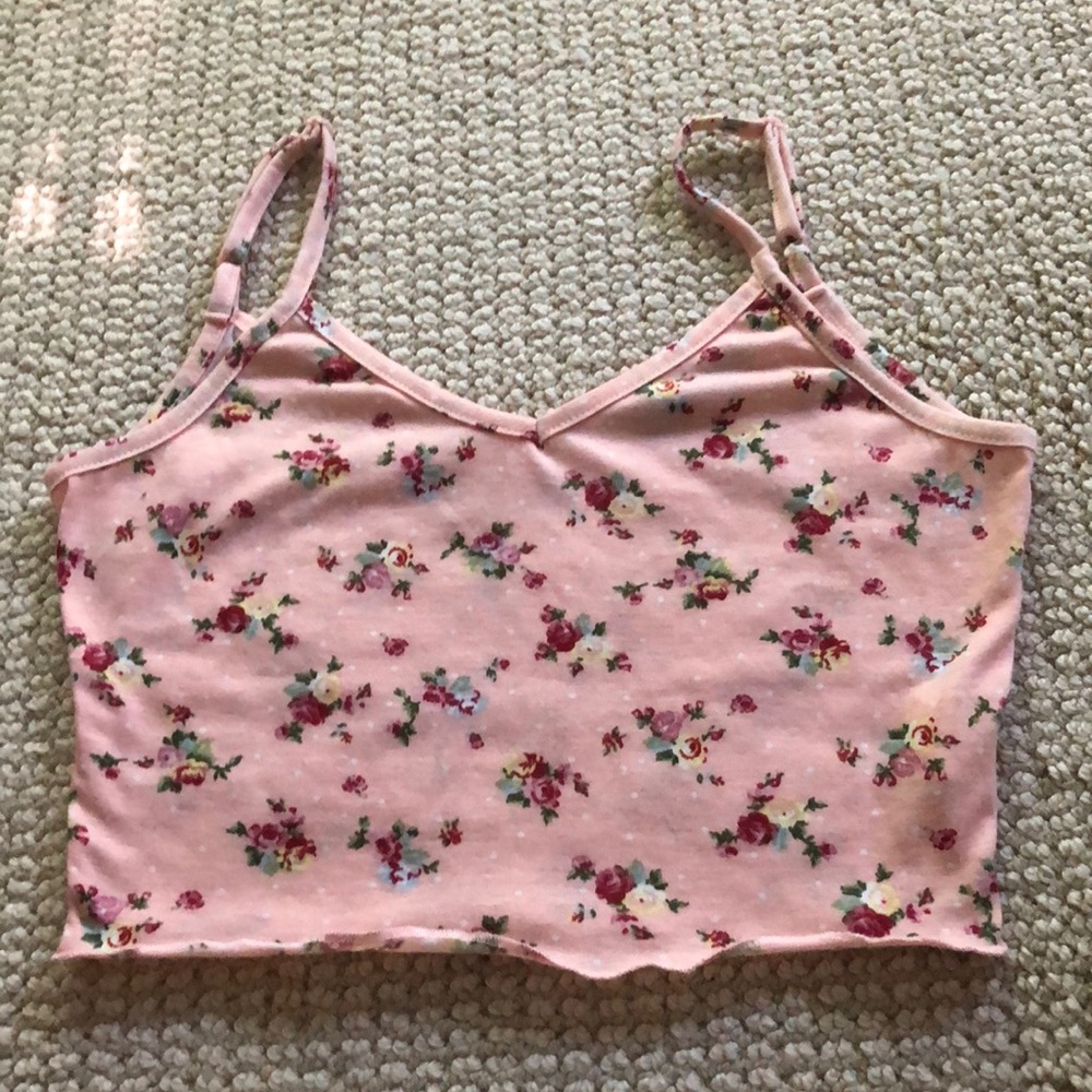 Floral crop top!
